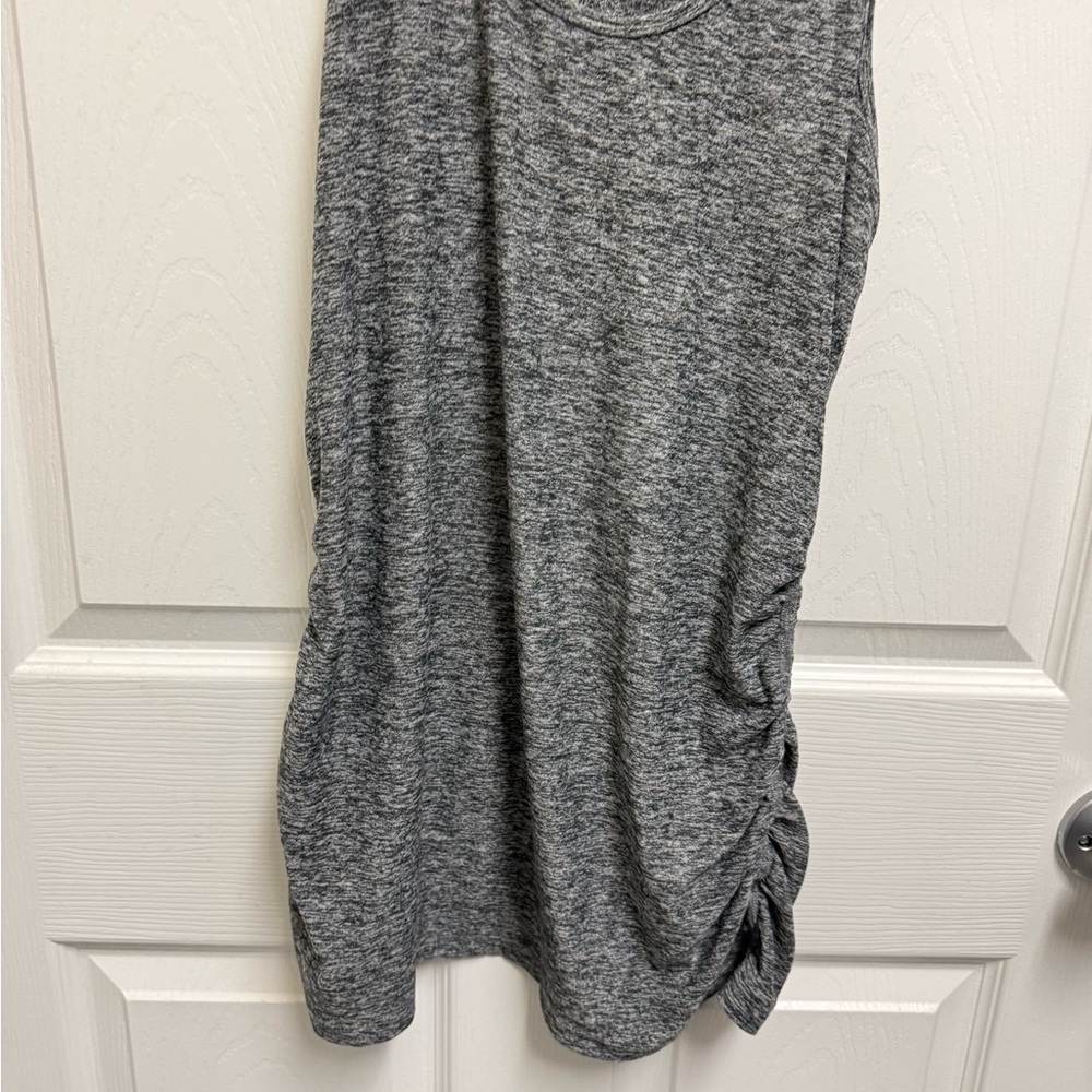 Beyond the Bump x Beyond Yoga Grey Spacedye Maternity Athletic Tank - Picture 3 of 11